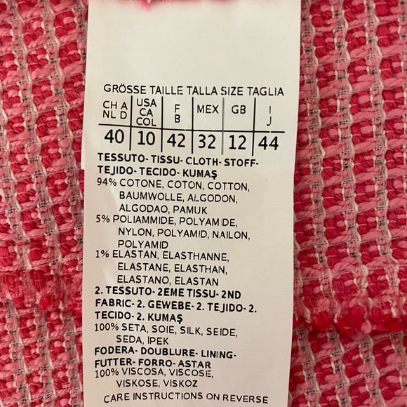 MaxMara Weekend Cotton-Blend Basketweave Jacket - Picture 7 of 9